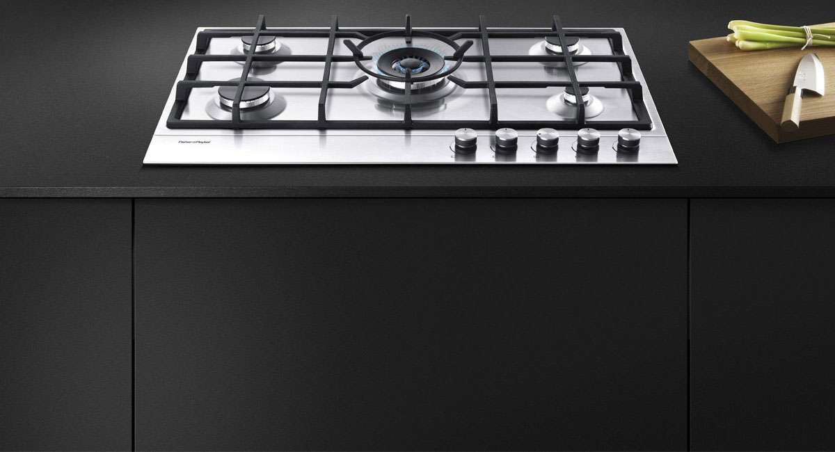 Fisher & Paykel 90cm Stainless Steel Gas Cooktop CG905DX1