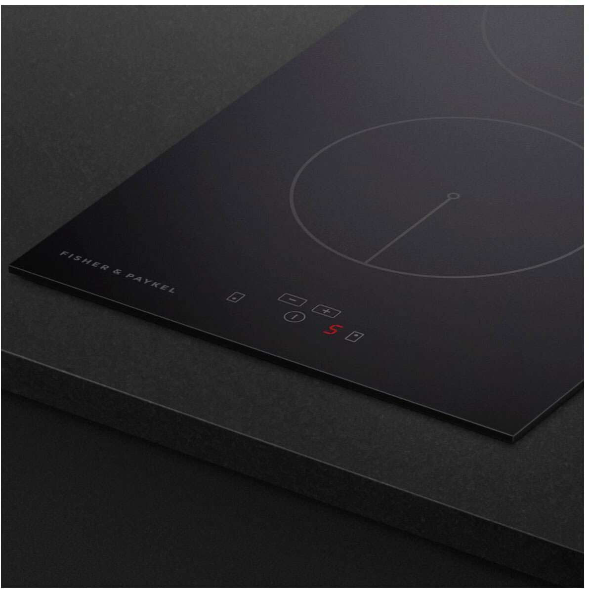 Fisher & Paykel 30cm Black Ceramic Glass Induction Cooktop CI302CTB1