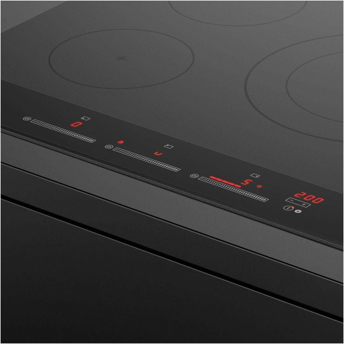 Fisher & Paykel 60cm Black Ceramic Glass Induction Cooktop CI603DTB4