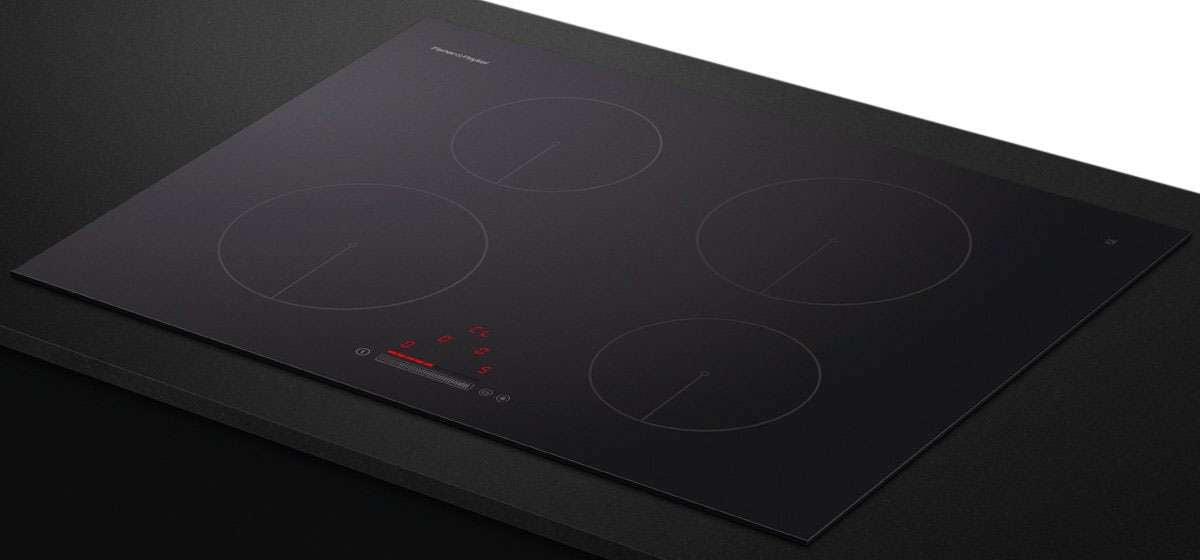Fisher & Paykel 70cm Black Ceramic Glass Induction Cooktop CI704CTB1