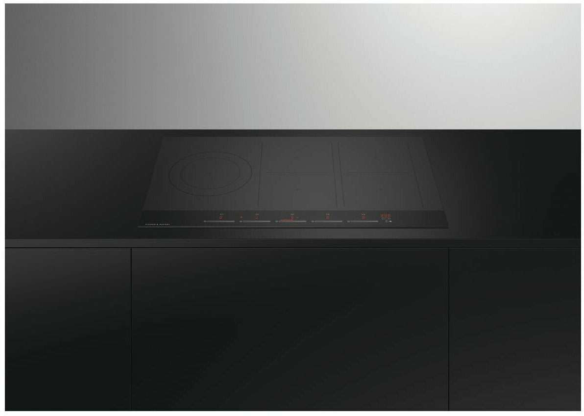Fisher & Paykel 90cm Black Ceramic Glass Induction Cooktop CI905DTB4