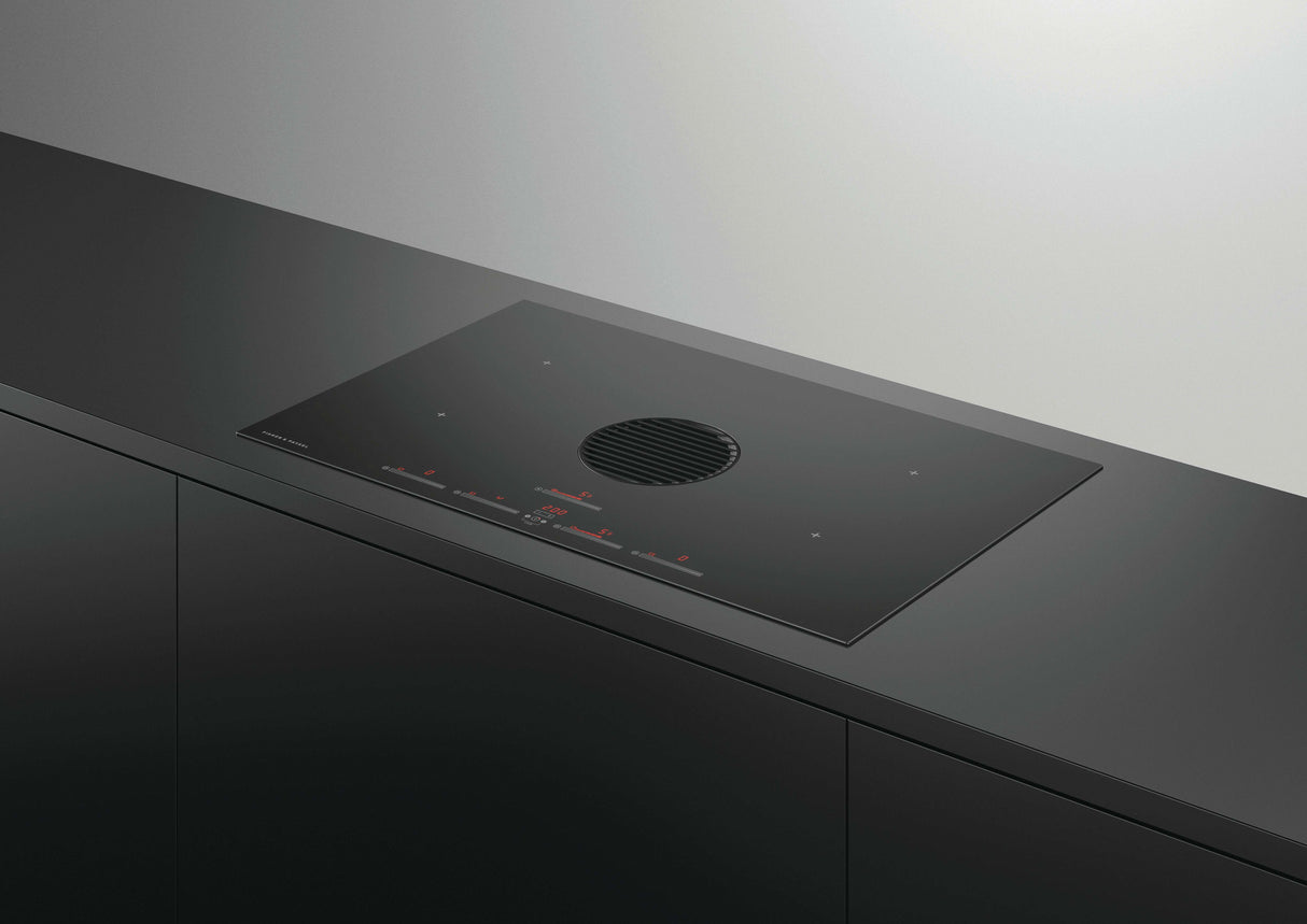 Fisher & Paykel 83cm Induction Cooktop with Integrated Ventilation CID834DTB4