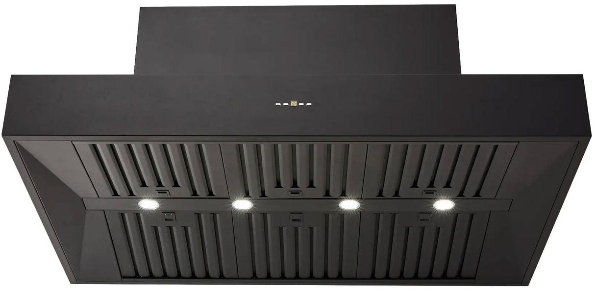 Schweigen 120cm Silent 3200m3/hr Black BBQ Canopy Rangehood CL7372BSE