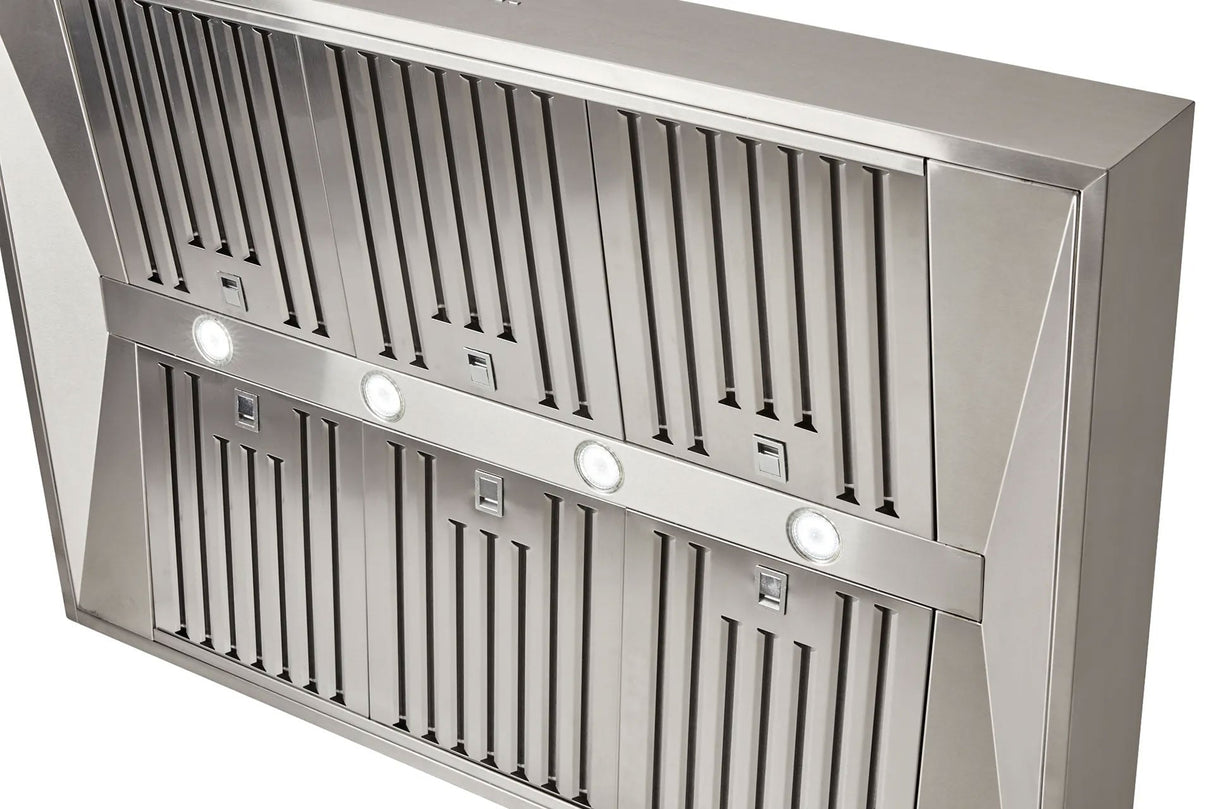 Schweigen 120cm Silent 3000m3/hr S/S TwinMotor BBQ Canopy Rangehood CL7372SP2
