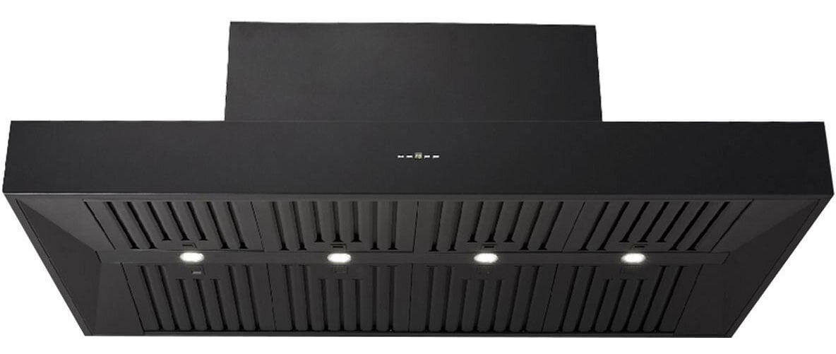 Schweigen 150cm Non-Silent 2500m3/hr Black BBQ Canopy Rangehood CL7375B