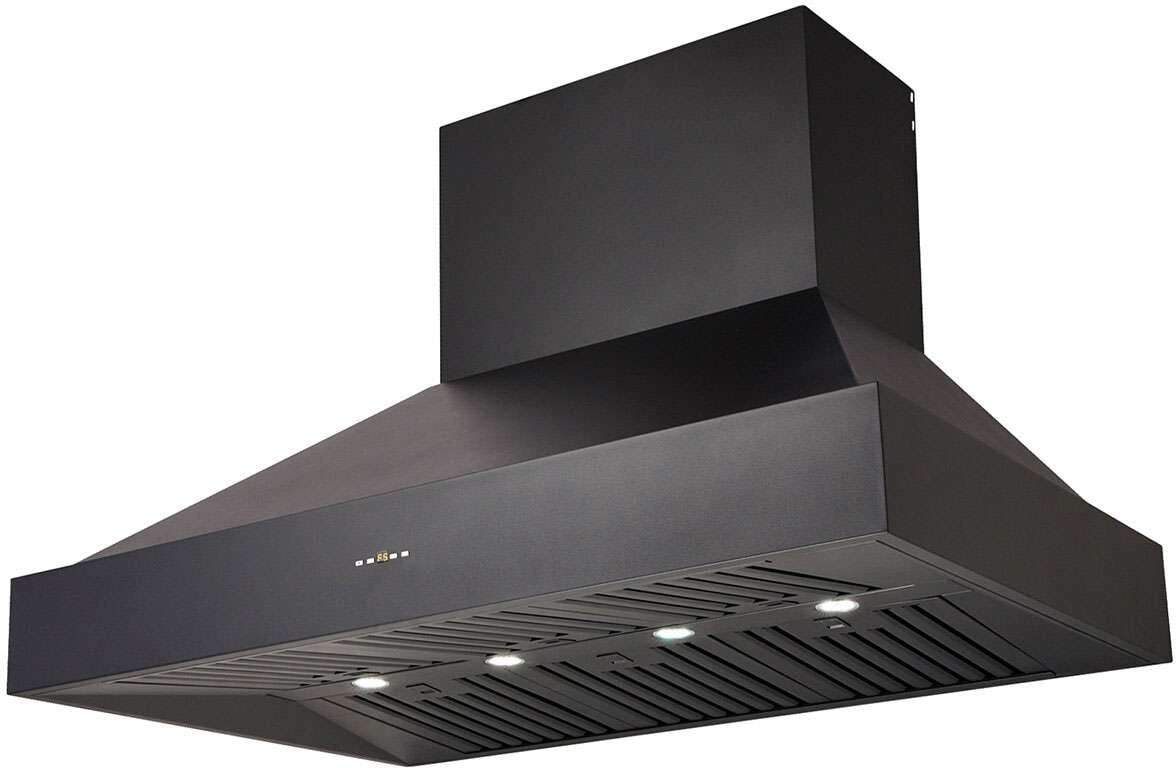 Schweigen 150cm Silent 3200m3/hr Black BBQ Canopy Rangehood CL8915BSE