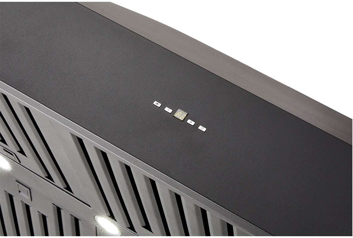 Schweigen 150cm Silent 3200m3/hr Black BBQ Canopy Rangehood CL8915BSE