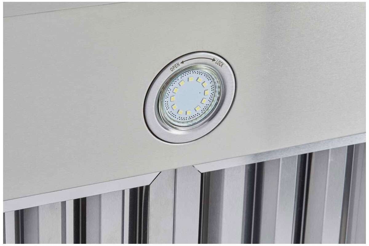 Schweigen 120cm Silent 3200m3/hr S/S BBQ Undermount Rangehood CLUM212SE