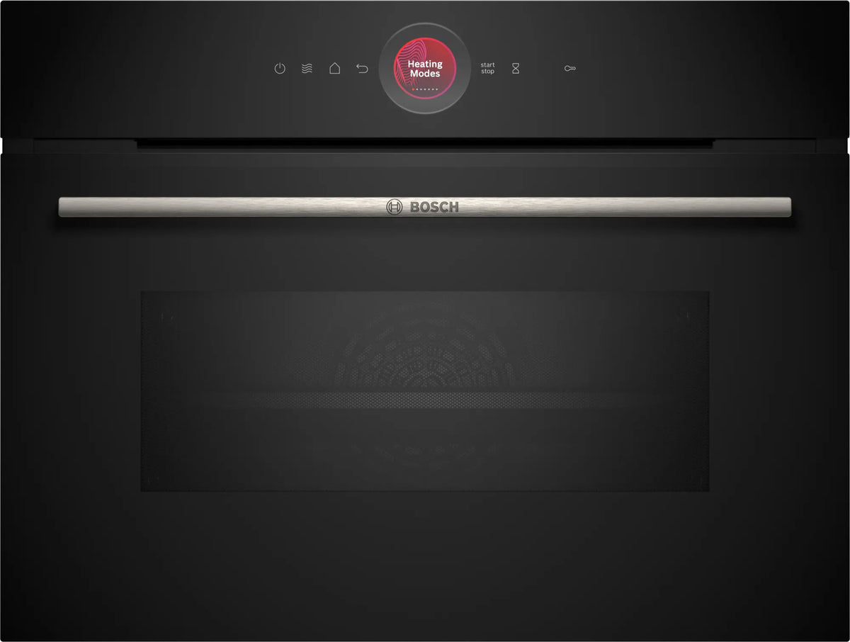 Bosch Series 8 45cm Built-In Combination Microwave Oven Black CMG7241B1A