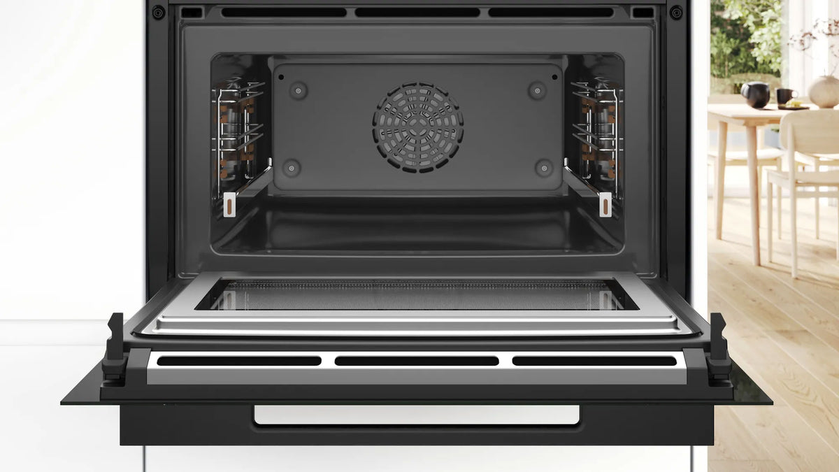 Bosch Series 8 45cm Accentline Built-In Combination Microwave Oven CMG936AB1A