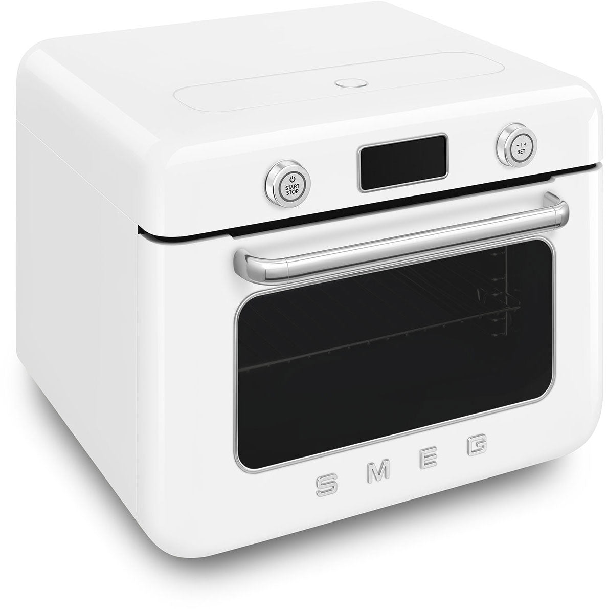 Smeg 50's Style Benchtop Combi Steam Oven White COF01WHAU