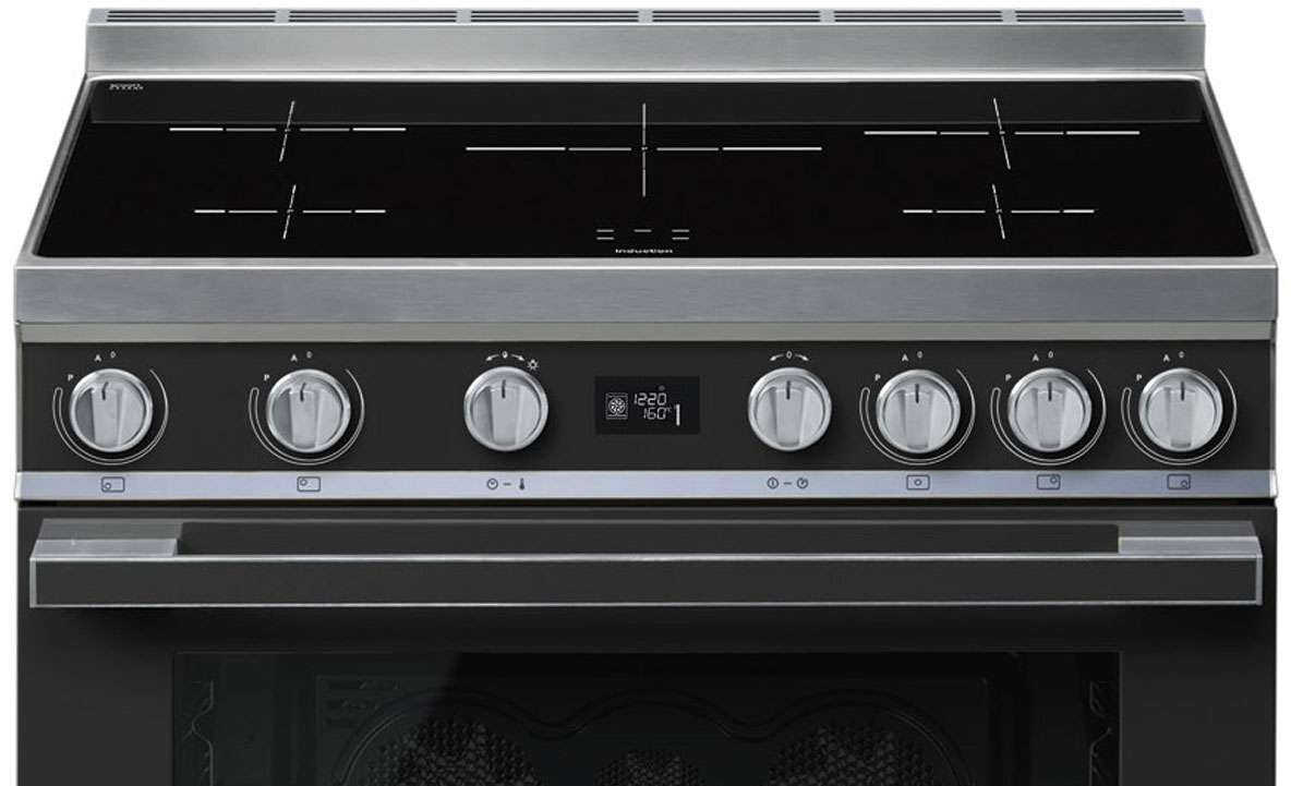 Smeg 90cm Portofino Freestanding Electric Oven/Stove Anthracite CPF9IPAN