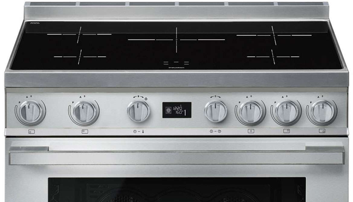 Smeg 90cm Portofino Freestanding Electric Oven/Stove Stainless Steel CPF9IPX