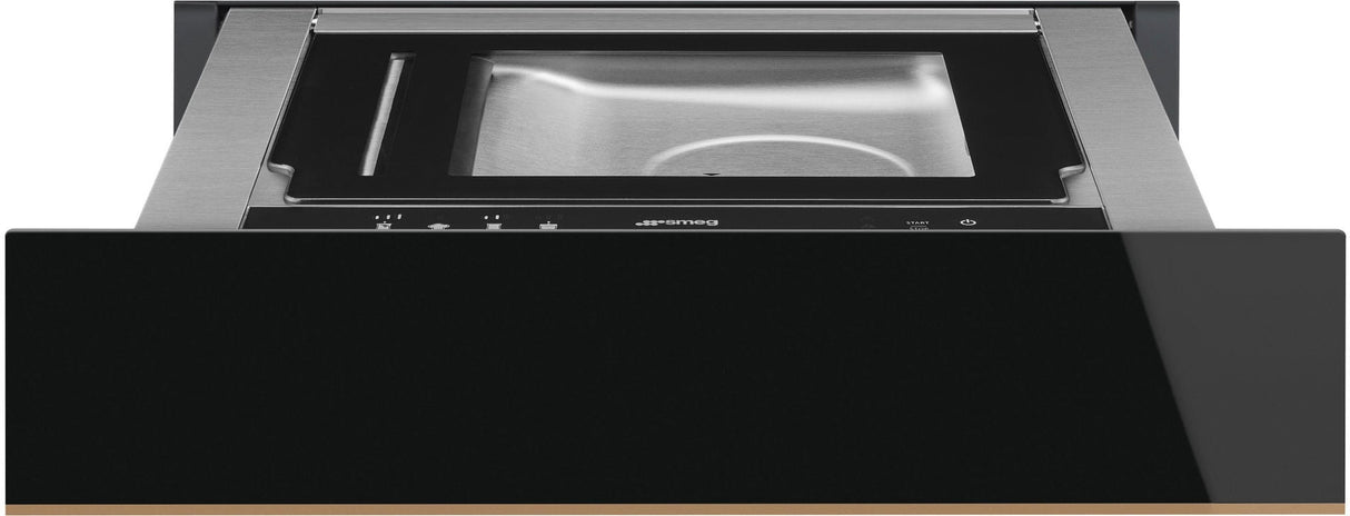 Smeg Dolce Stil Novo Aesthetic Vacuum Drawer Copper Trim CPV615NR