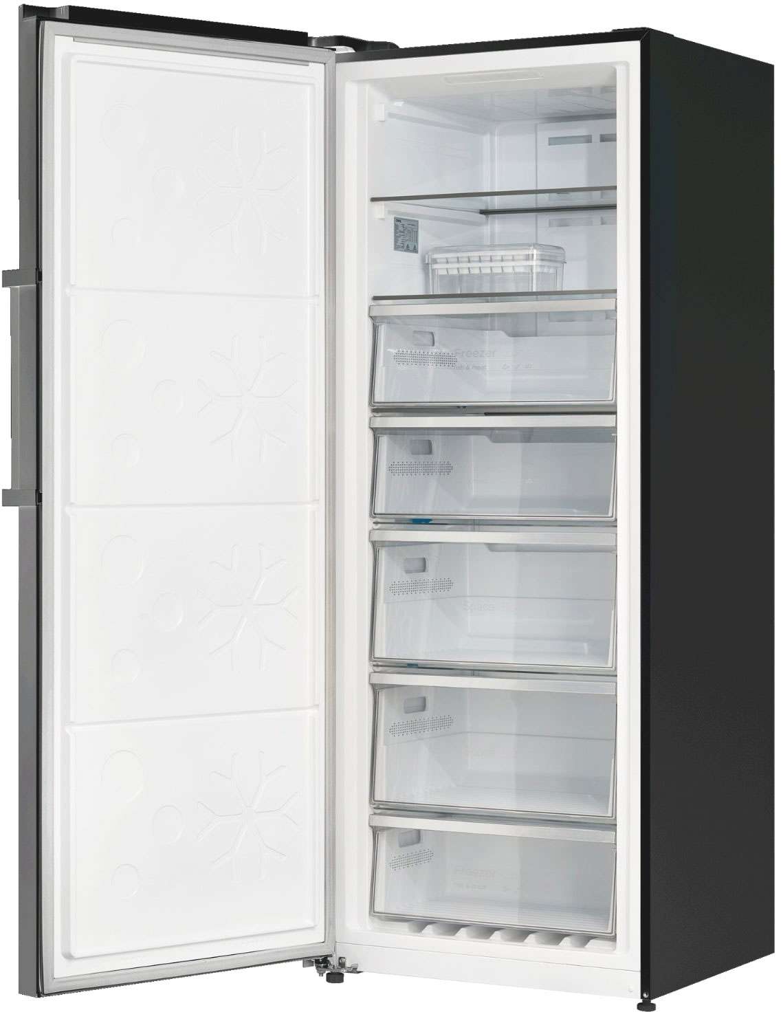 CHiQ 380L Hybrid Vertical Fridge Freezer Black CSH379NBSL5 | Greater Sydney Only