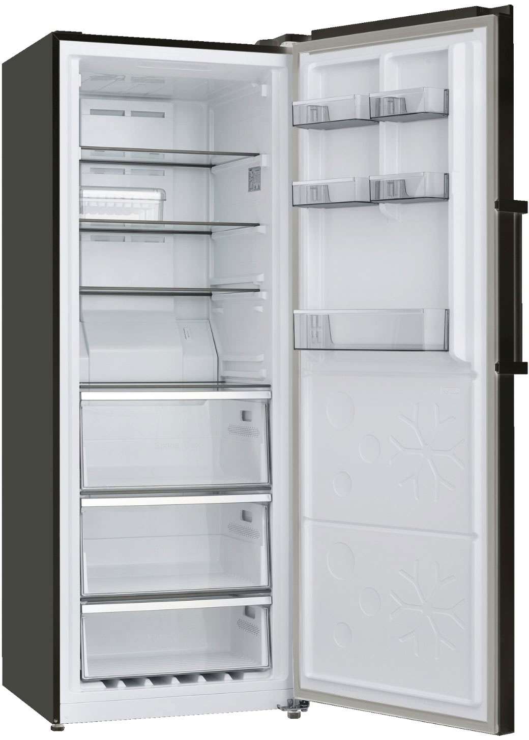 CHiQ 380L Hybrid Vertical Fridge Freezer Black CSH379NBSR5 | Greater Sydney Only