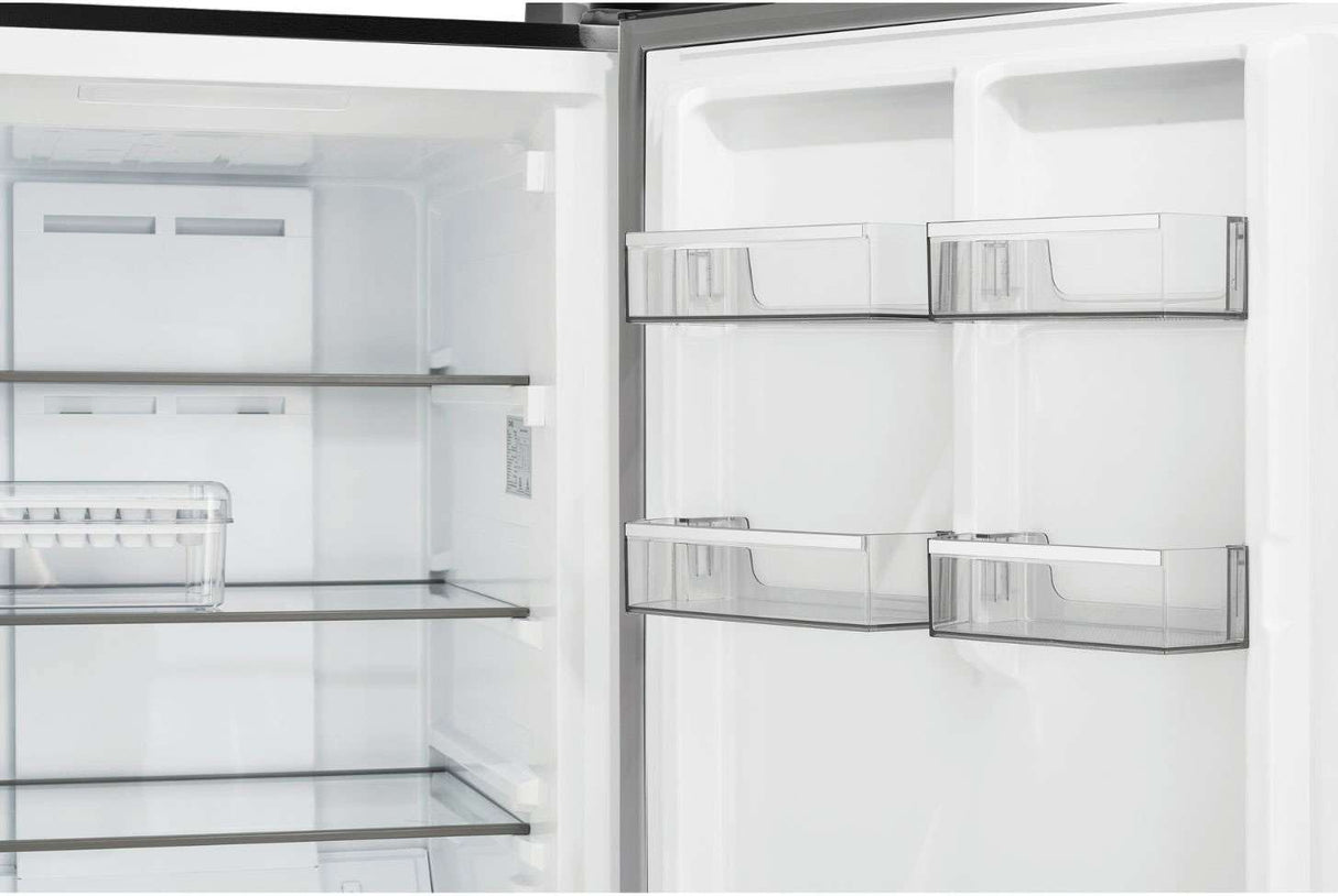 CHiQ 380L Hybrid Vertical Fridge Freezer Black CSH379NBSR5 | Greater Sydney Only