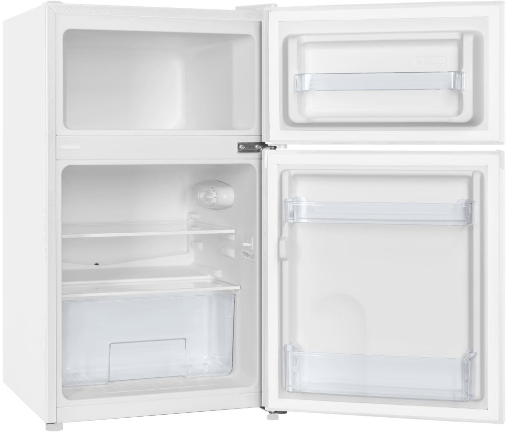 CHiQ 86L White Two Door Bar Fridge CTM086DW