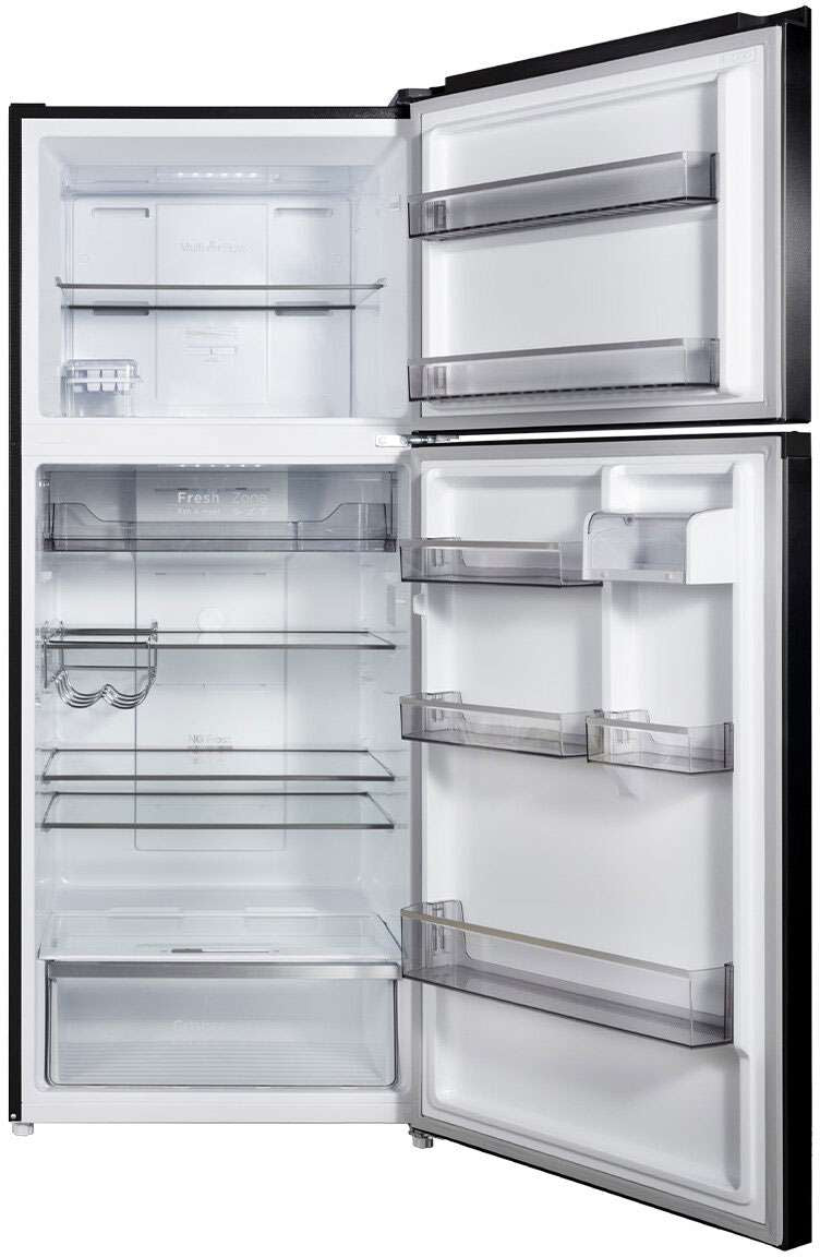 CHiQ 410L Top Mount Refrigerator Black Steel CTM409NBS5E | Greater Sydney Only