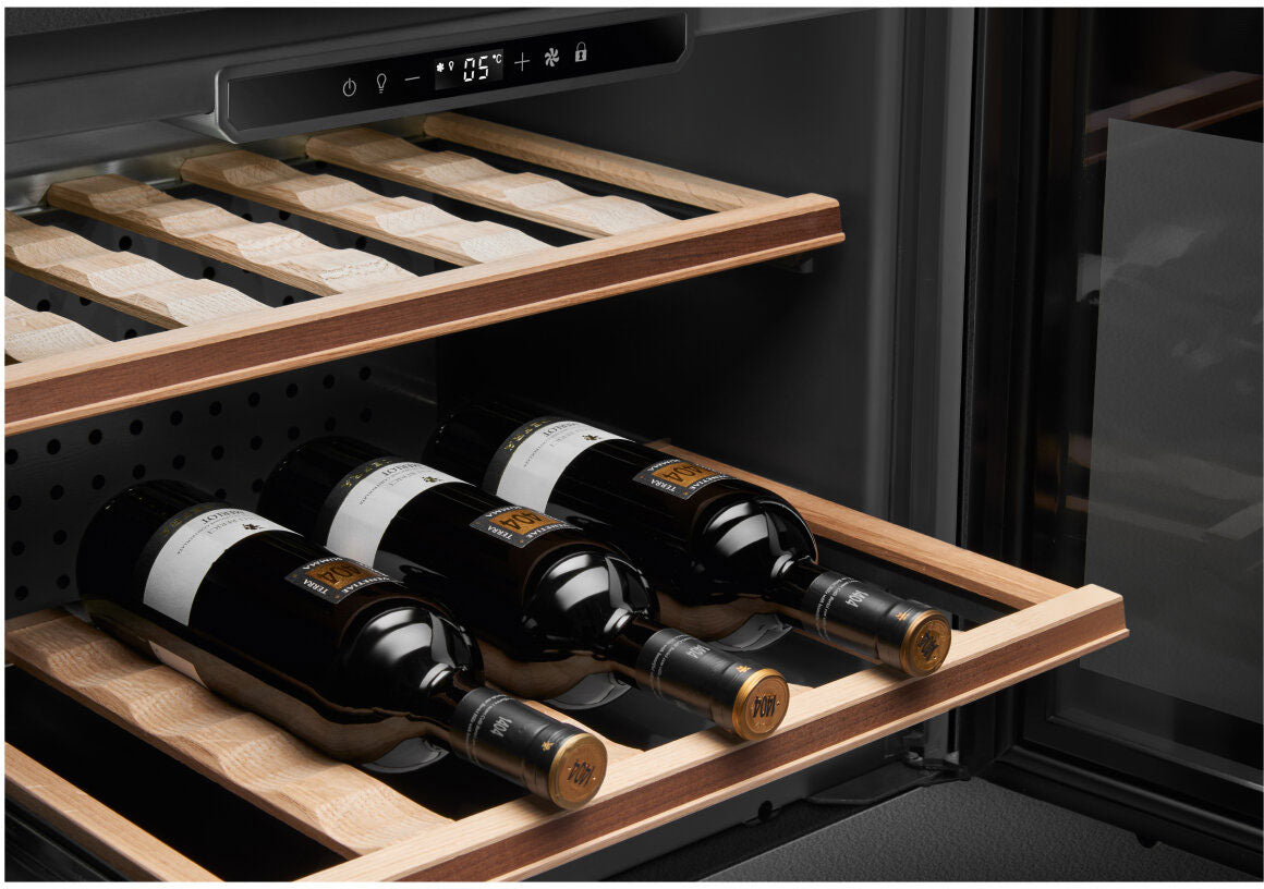 Smeg 45cm 21 Bottles Dolce Stil Novo Compact Wine Cooler Neptune Grey CVI621NR3