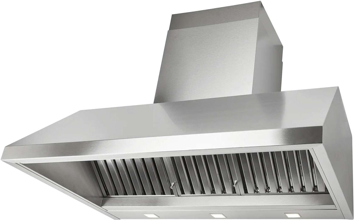 Schweigen 120cm Silent 3000m3/hr TwinMotor S/S BBQ Canopy Rangehood DBH1200SP2