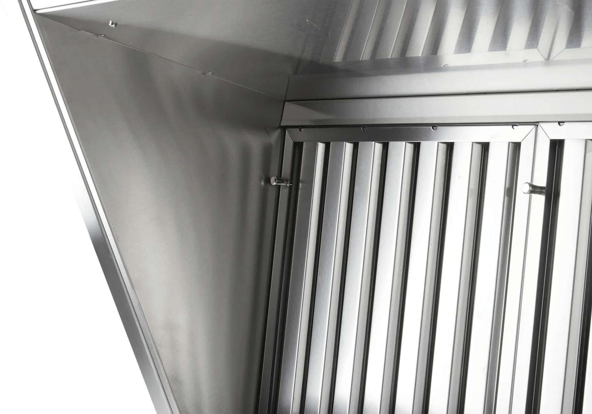 Schweigen 120cm Silent 3000m3/hr TwinMotor S/S BBQ Canopy Rangehood DBH1200SP2