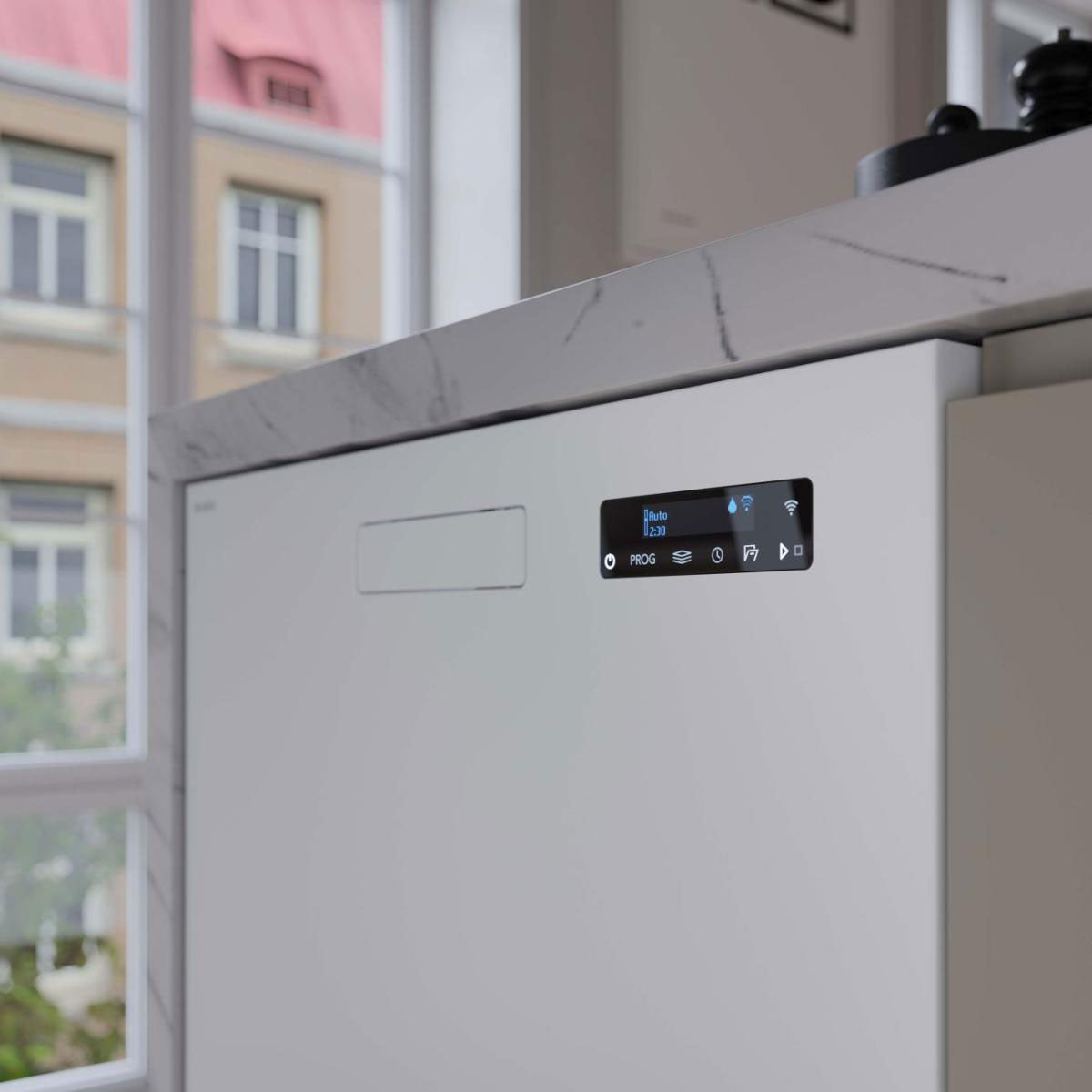 ASKO 82cm Classic Built-In Dishwasher White DBI343ID.W.AU