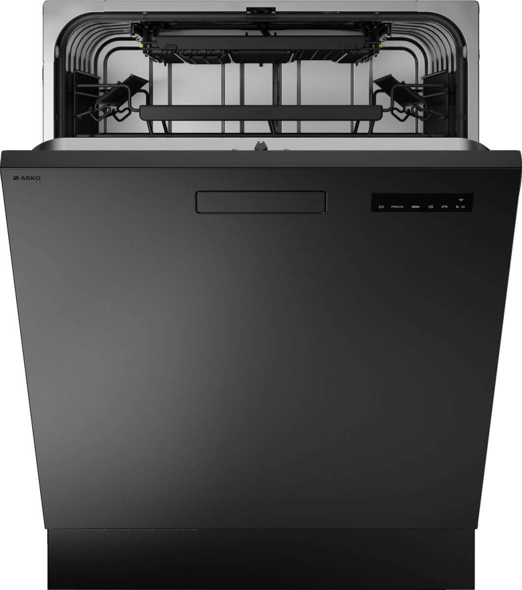 ASKO 82cm Classic Built-In Dishwasher Black Steel DBI364ID.BS.AU