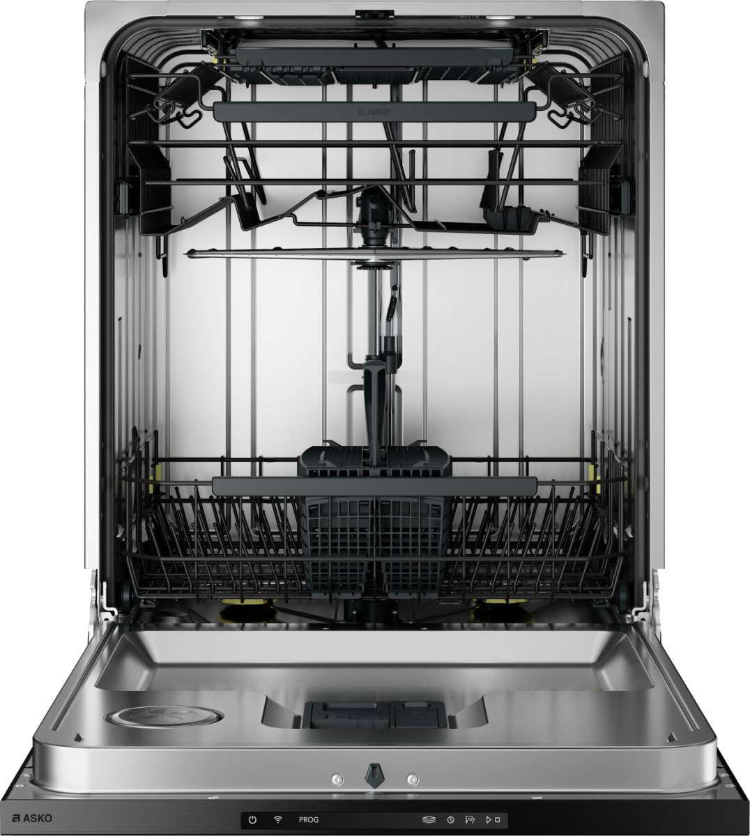 ASKO 82cm Logic Built-In Dishwasher Black Steel DBI565IK.BS.AU