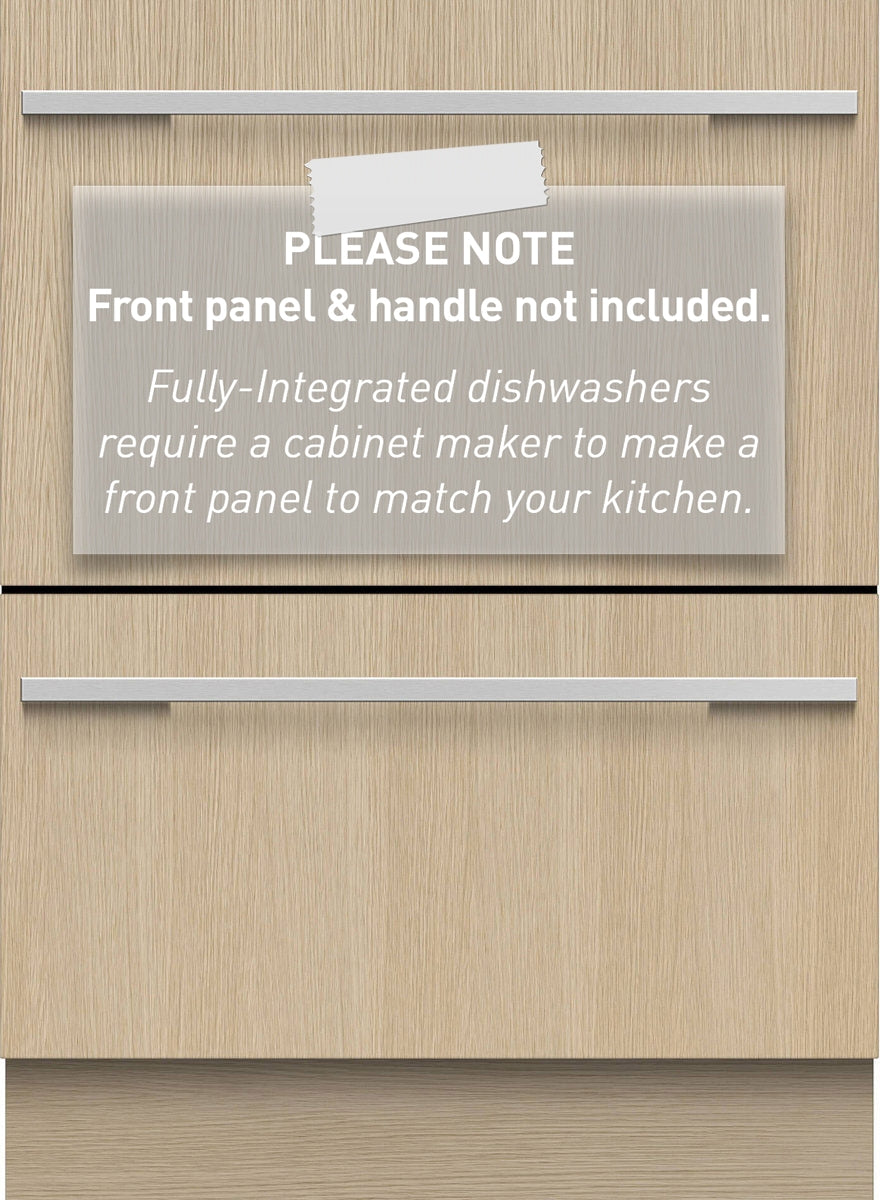 Fisher & Paykel 60cm Fully Integrated Double DishDrawer Dishwasher DD60DI9