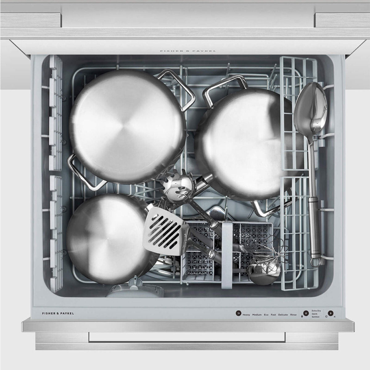 Fisher & Paykel 60cm Fully Integrated Double DishDrawer Dishwasher DD60DI9