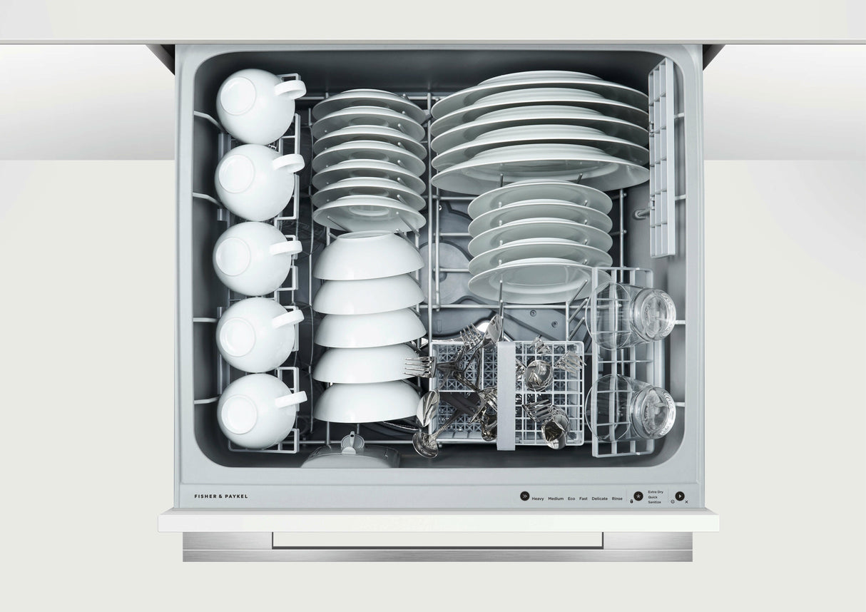 Fisher & Paykel 60cm Fully Integrated Double DishDrawer Dishwasher DD60DI9