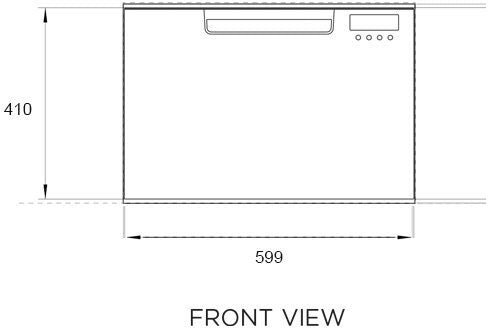 Fisher & Paykel 60cm Built-In Single DishDrawer Dishwasher DD60SCX9