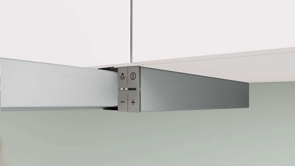 Bosch Series 4 90cm Slideout Rangehood Silver Metallic DFS097A51A