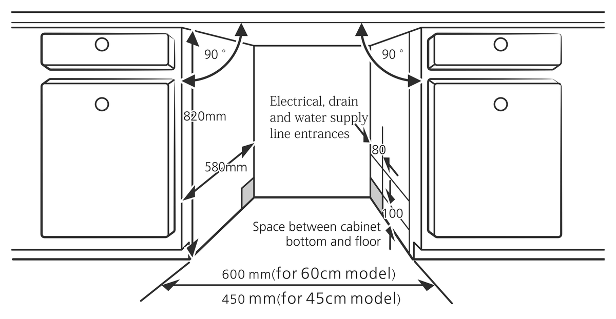 Casa 60cm Fully-Integrated Dishwasher DITR69CA