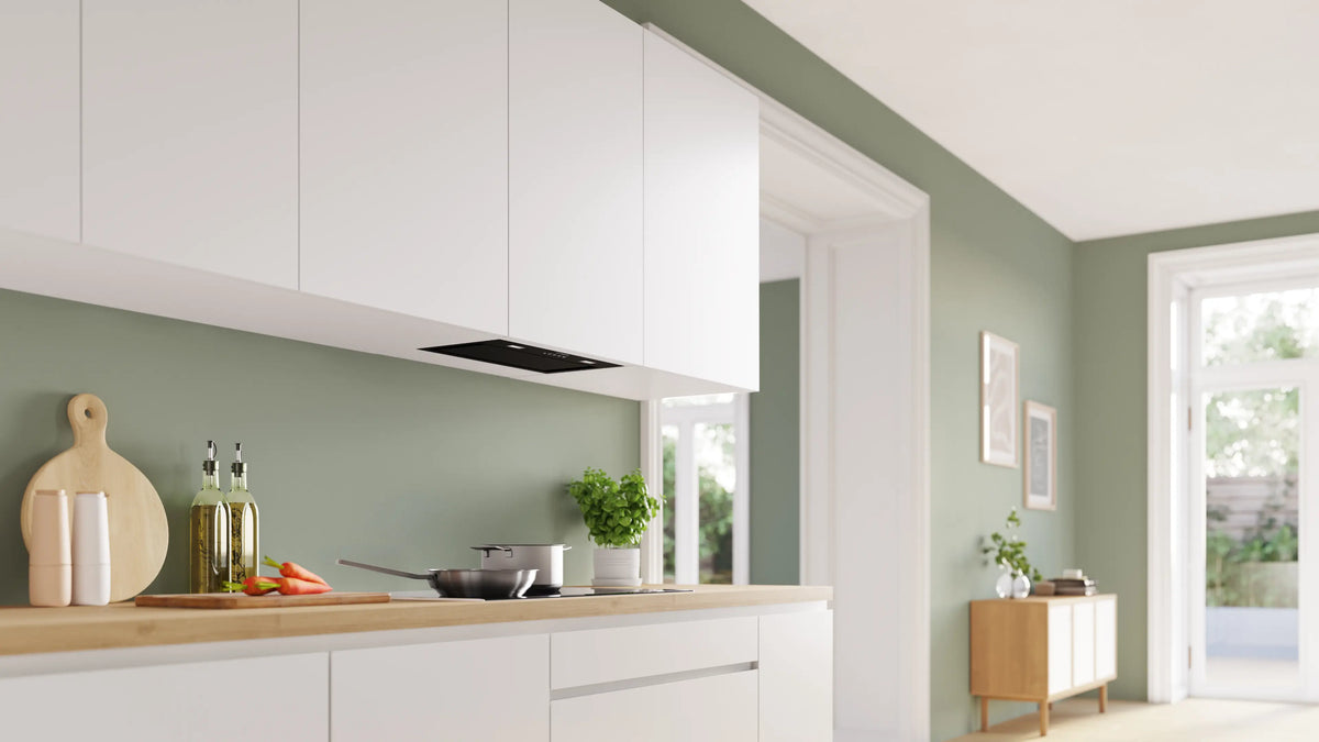 Bosch Series 6 52cm Integrated Rangehood Black DLN56AC60A