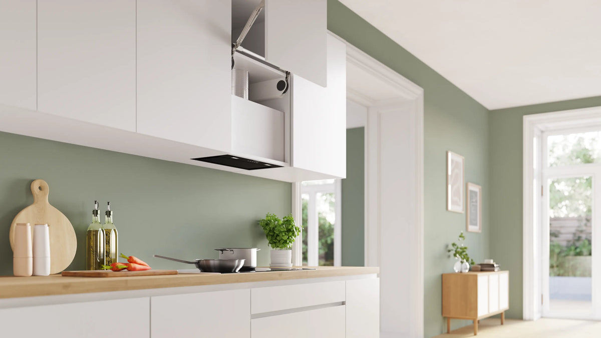 Bosch Series 6 52cm Integrated Rangehood Black DLN56AC60A