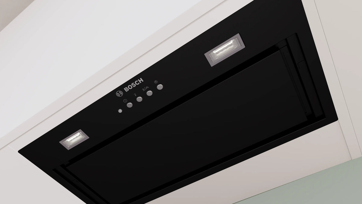 Bosch Series 6 52cm Integrated Rangehood Black DLN56AC60A