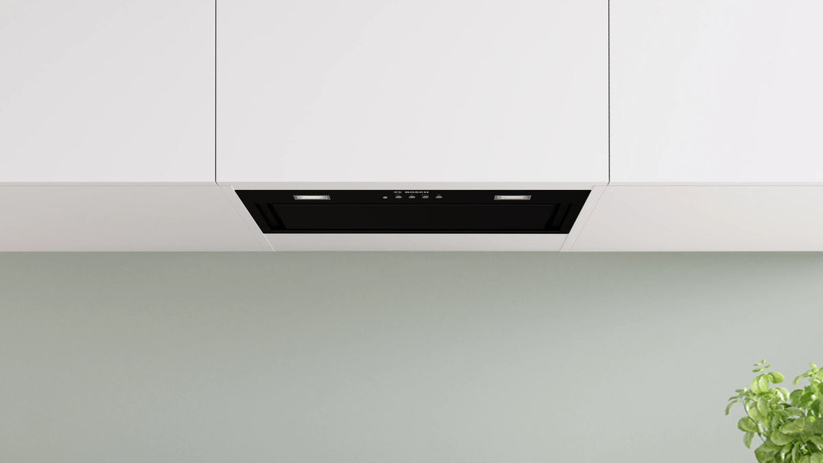 Bosch Series 6 52cm Integrated Rangehood Black DLN56AC60A