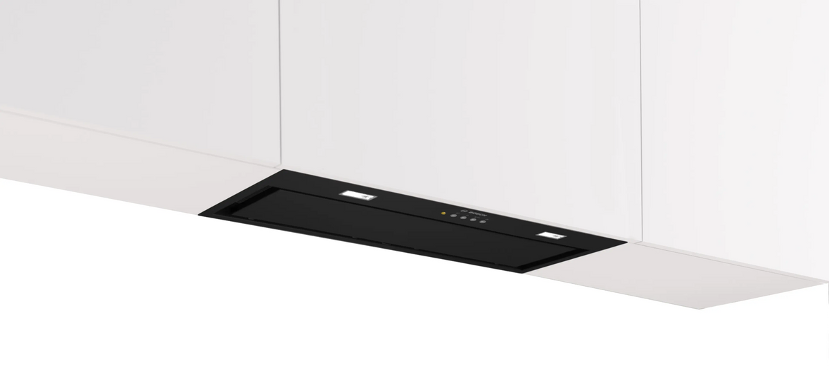 Bosch Series 6 70cm Integrated Rangehood Black DLN77AC60A