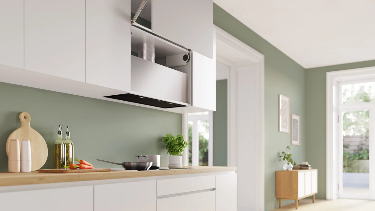 Bosch Series 8 86cm Integrated Rangehood Black DLN88PC60A