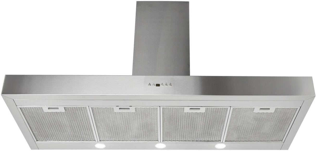 Schweigen 120cm Silent 3200m3/hr Stainless Steel Canopy Rangehood DS3170-12SE