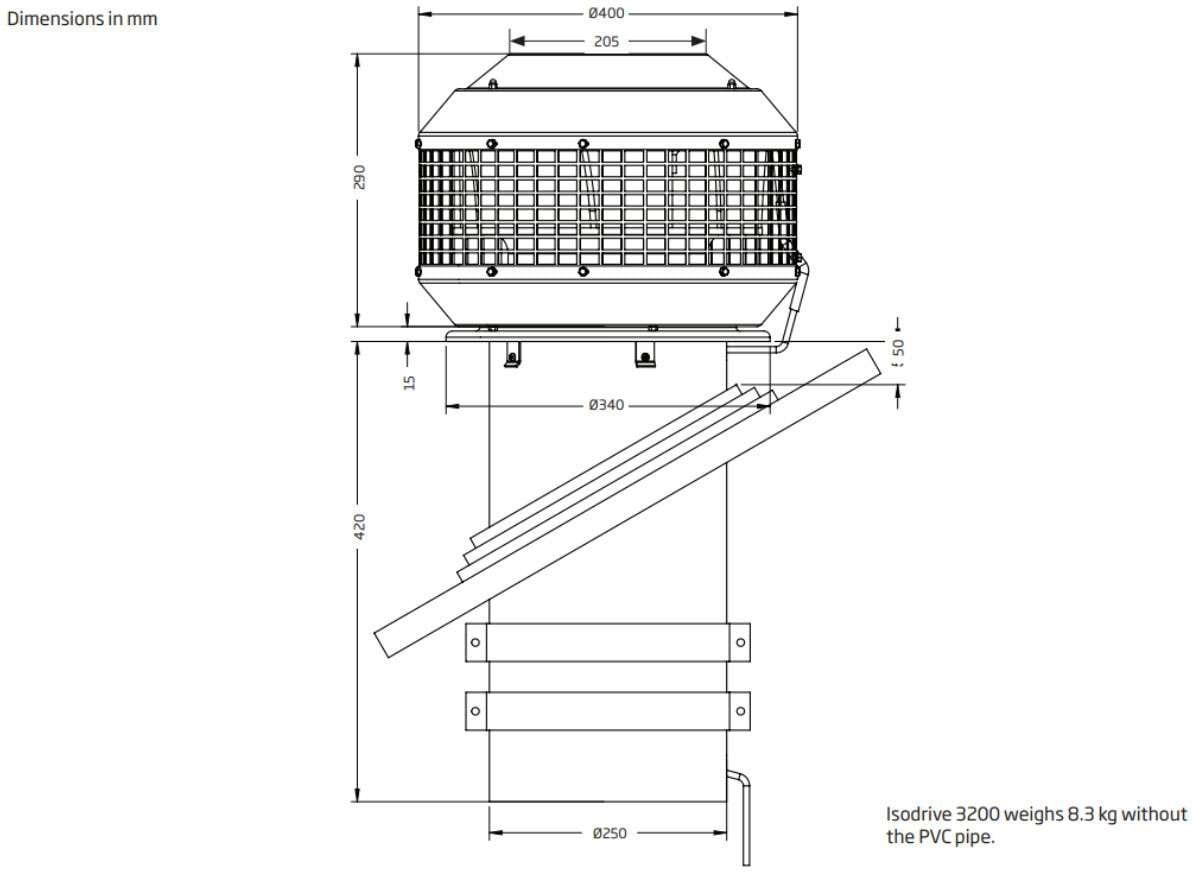 Schweigen 90cm Silent 1600m3/hr Black Canopy Rangehood DS3326B-9SP