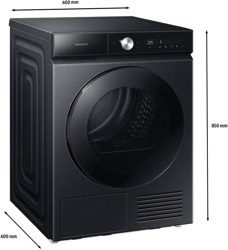 Samsung 9kg Bespoke AI Heat Pump Dryer DV90BB9440GB | Greater Sydney Only