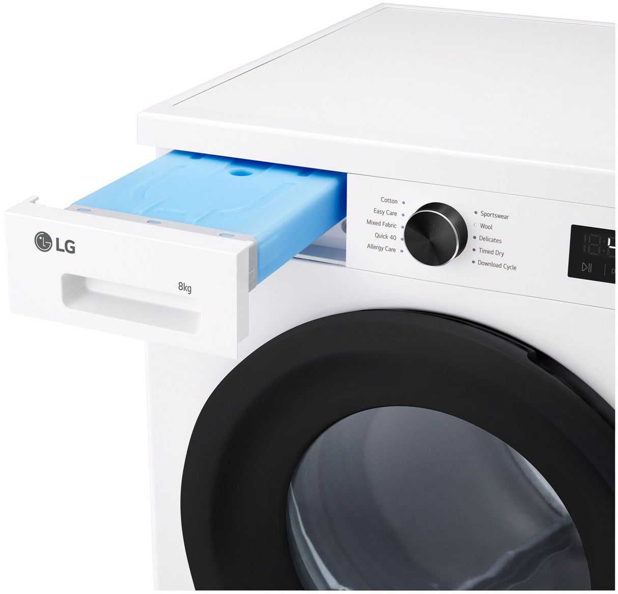 LG 8kg Series 1 Heat Pump Dryer DVH1-08WP | Greater Sydney Only
