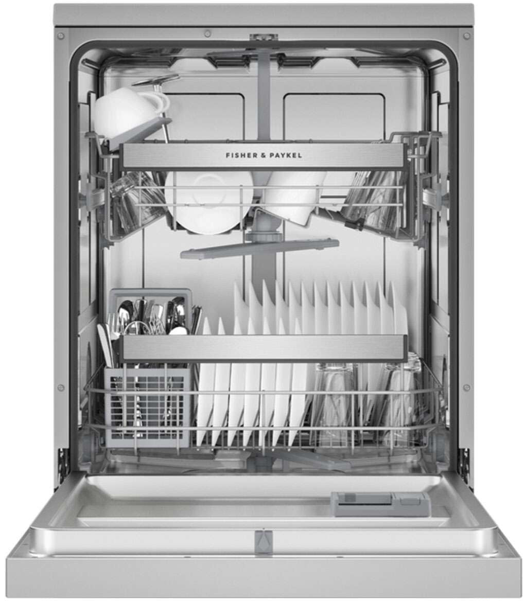 Fisher & Paykel 60cm Freestanding Dishwasher Stainless Steel DW60FC1X3