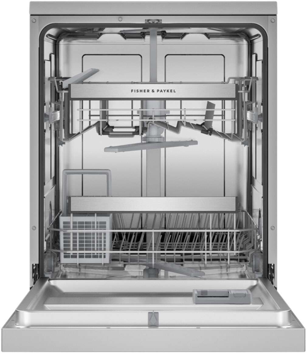 Fisher & Paykel 60cm Freestanding Dishwasher Stainless Steel DW60FC1X3