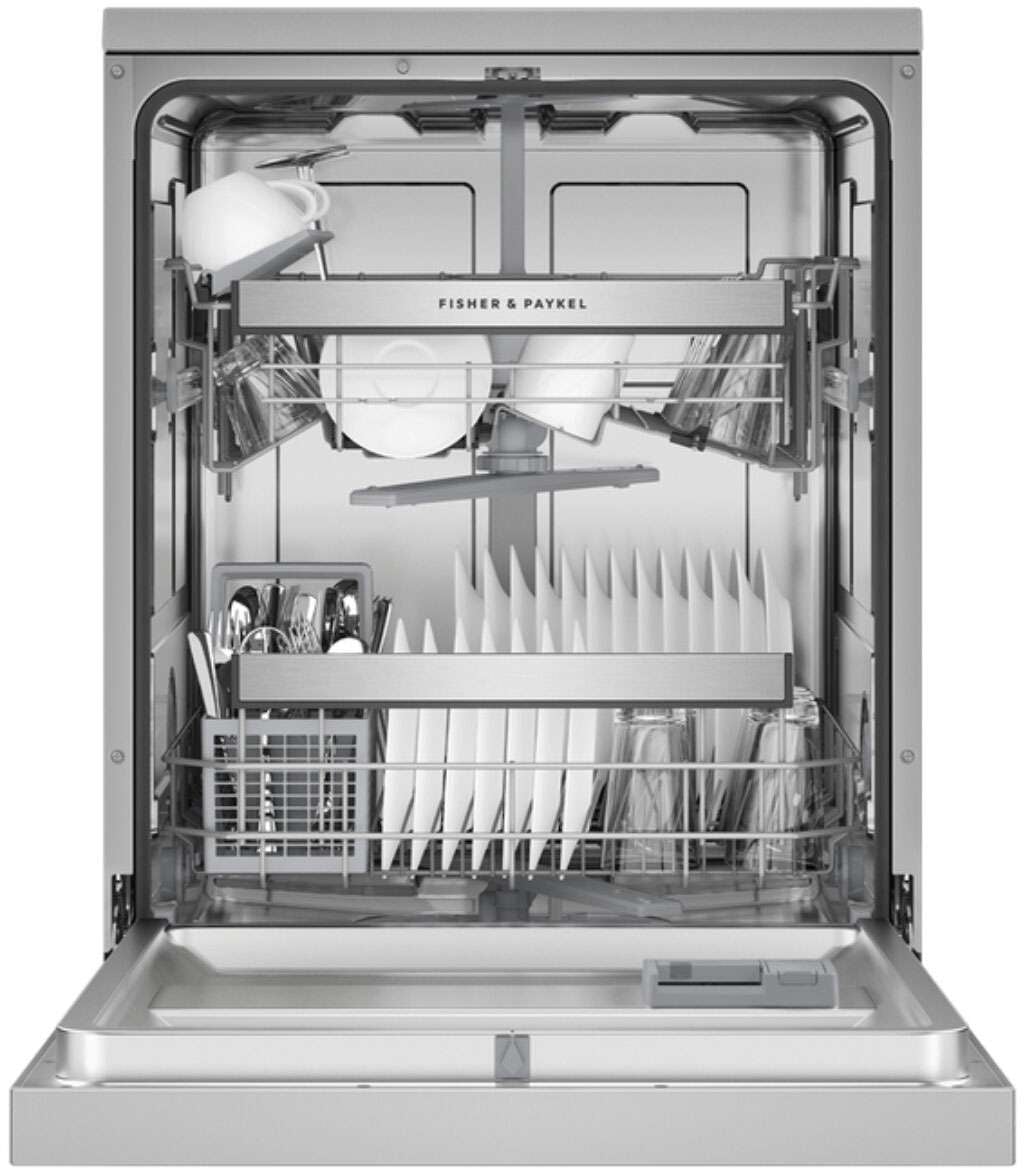 Fisher & Paykel 60cm Freestanding Dishwasher Stainless Steel DW60FC2X3