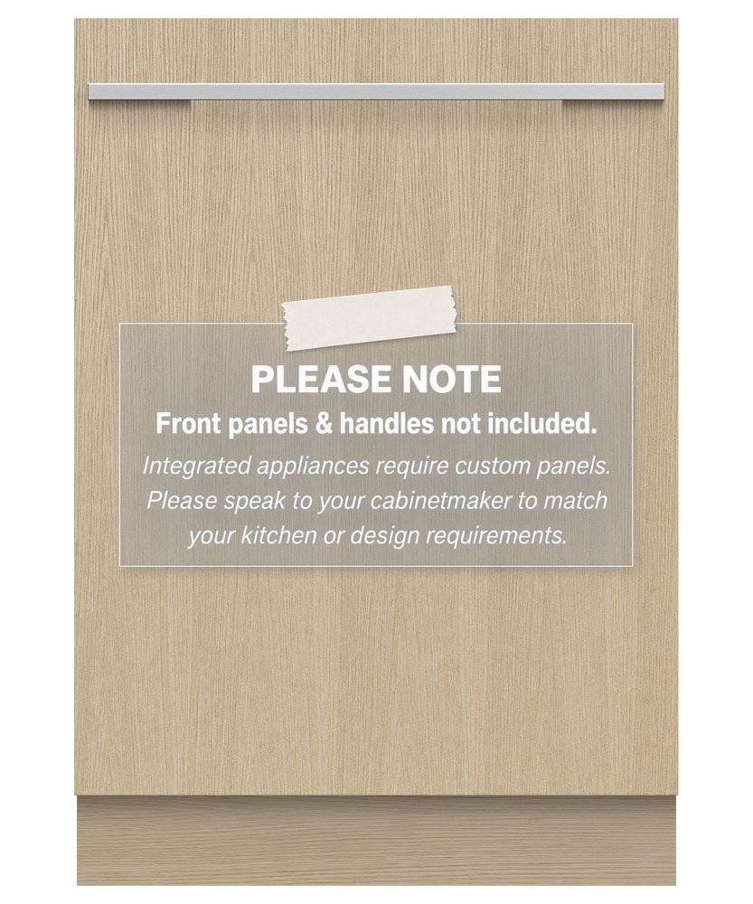 Fisher & Paykel 60cm Fully-Integrated Sanitise Dishwasher DW60U2I2