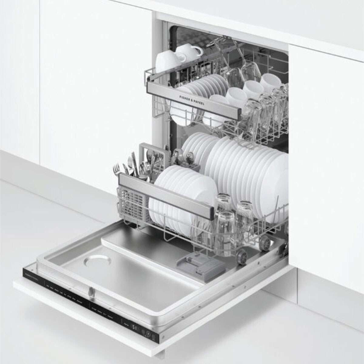 Fisher & Paykel 60cm Fully Integrated Sanitise Dishwasher DW60U2I2